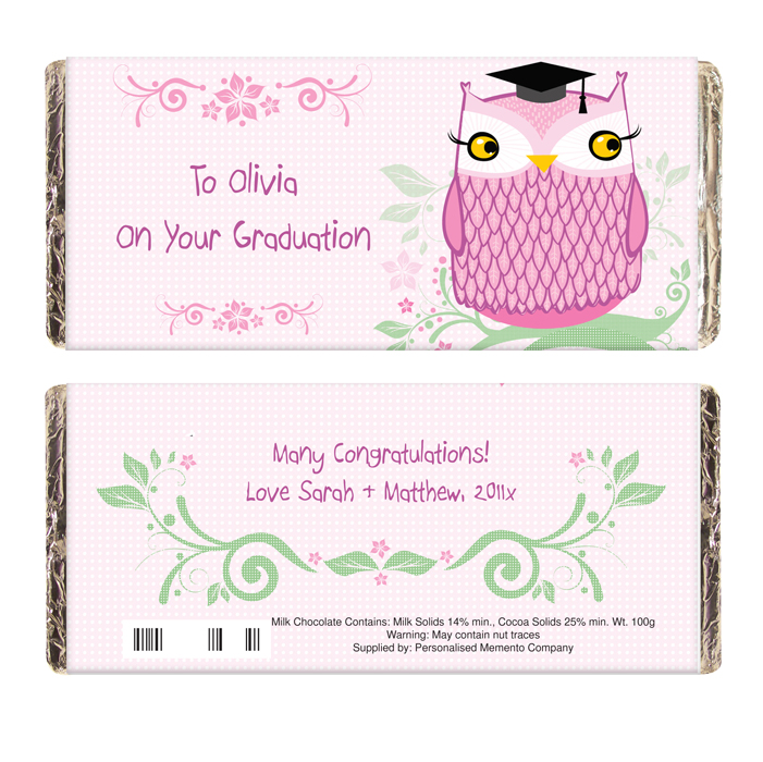 Miss Owl Chocolate Bar